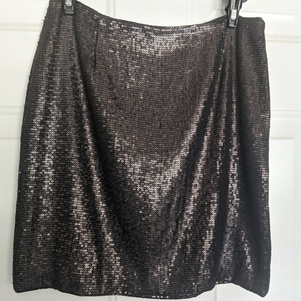 WHBM Sequin Mini Skirt